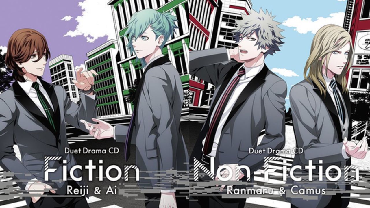 うたプリ』嶺二&藍、蘭丸&カミュによるデュエットドラマCDのジャケット