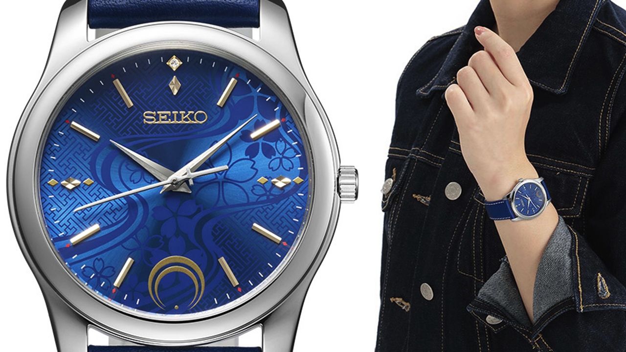 刀剣乱舞』x「セイコーウォッチ」優雅なコラボ腕時計登場！刀身の秒針