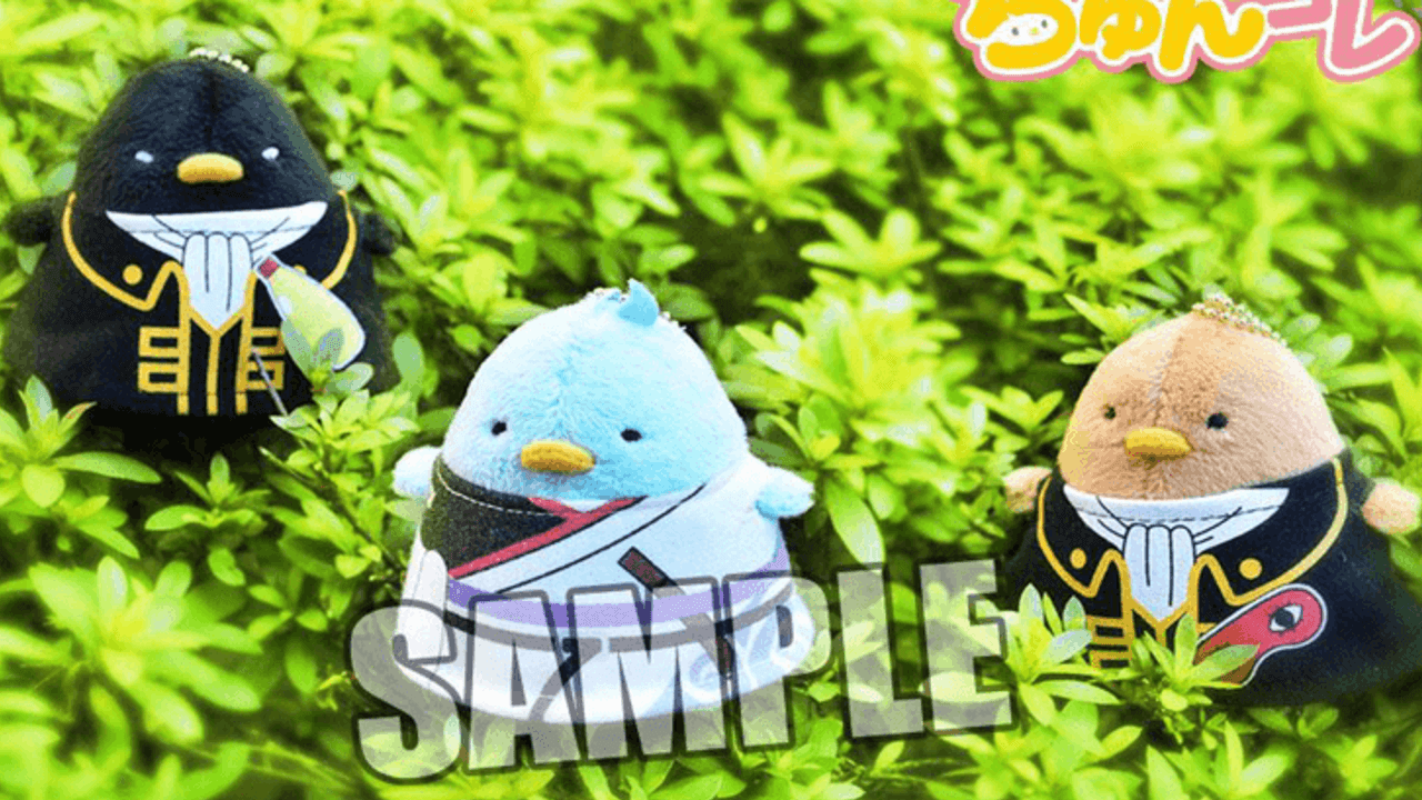 銀時、土方、沖田の3人が鳥の姿に！？『銀魂』ちゅんコレシリーズ登場