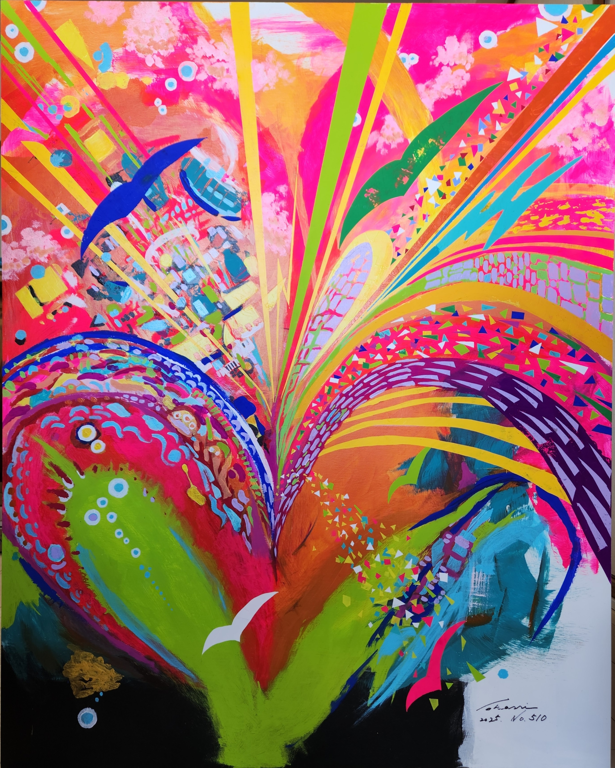 シリーズ2（抽象画カラー） カテゴリー 抽象画の壁掛けインテリア販売