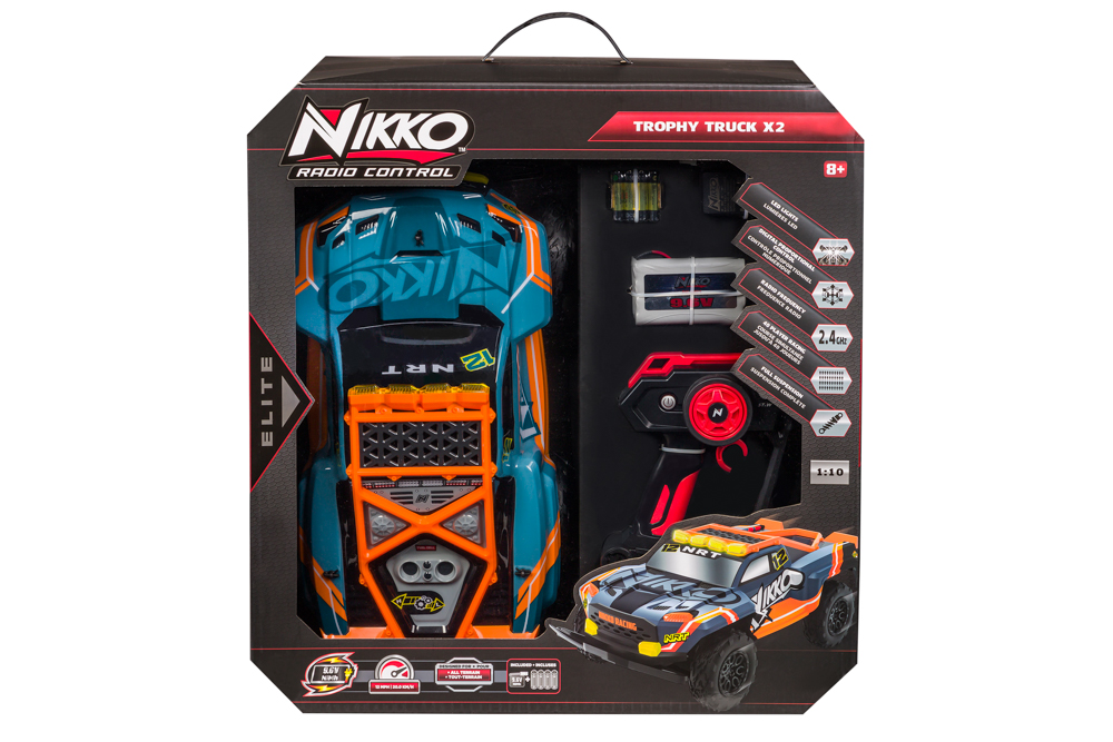 1:10 Elite Trophy Trucks X2 – Battleship Gray #12 (18” / 46cm