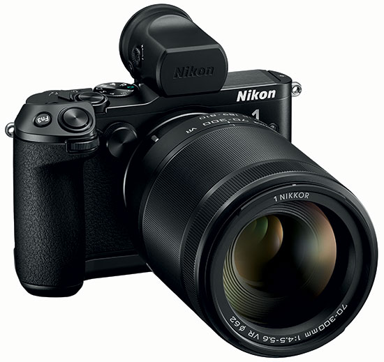 The Nikon 1 Nikkor 70-300mm f/4.5-5.6 VR lens is finally in stock