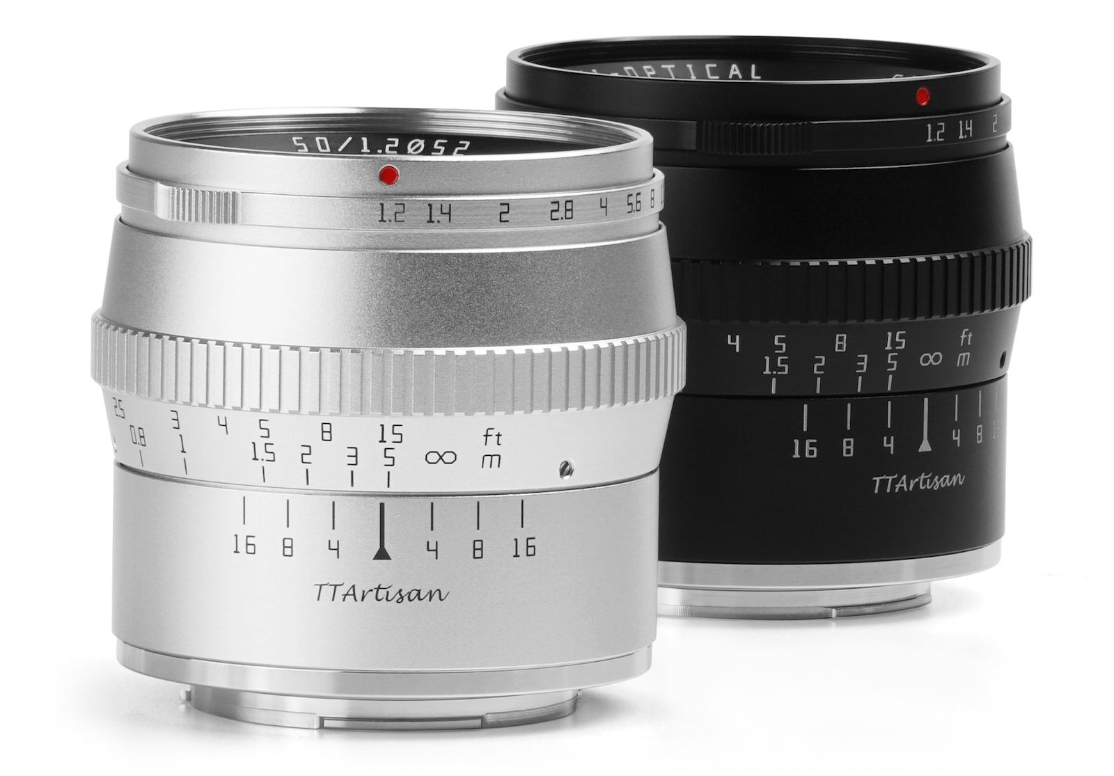 For $98 the new silver TTartisan 50mm f/1.2 lens for Z-mount is a