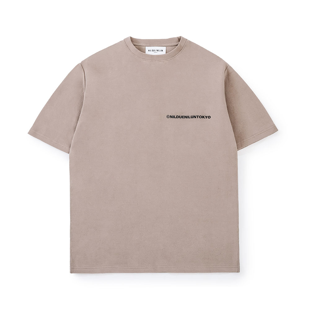 TATTOO SWEAT TEE / BEIGE | NIL DUE / NIL UN TOKYO