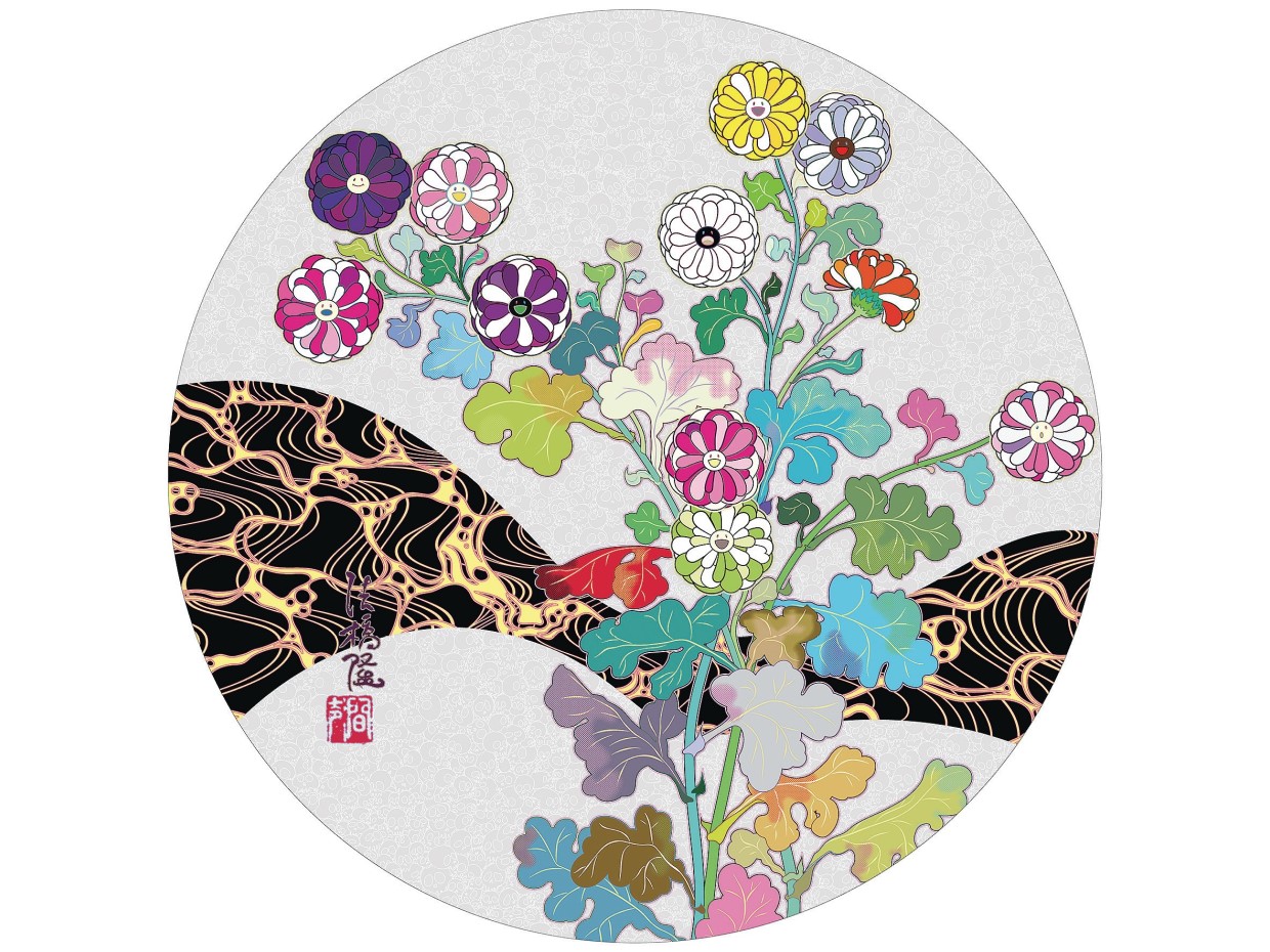 専用】村上隆もののけ京都 金色の空の花畑 1000ピース ジグソーパズル