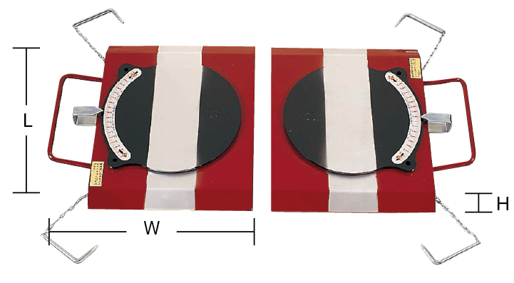 ターニングラジアスゲージ【HG-202】【HG-205】 - アライメント測定器