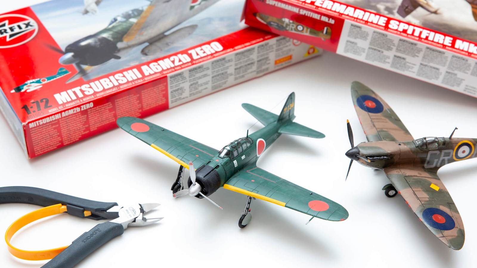 おどろく味付け！ 英国生まれのポップな零戦／エアフィックス1:72