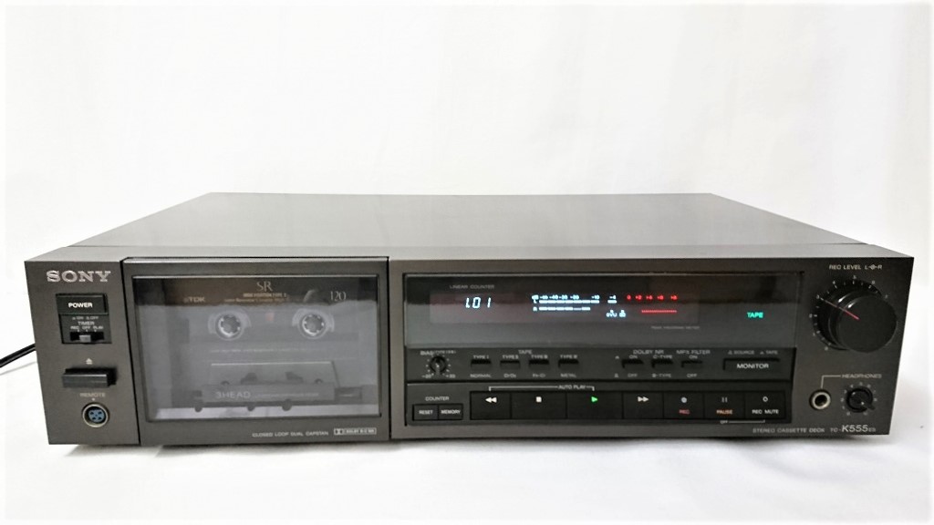 SONY TC-K555ESの修理・オーバーホール | スーパーカセッターズ