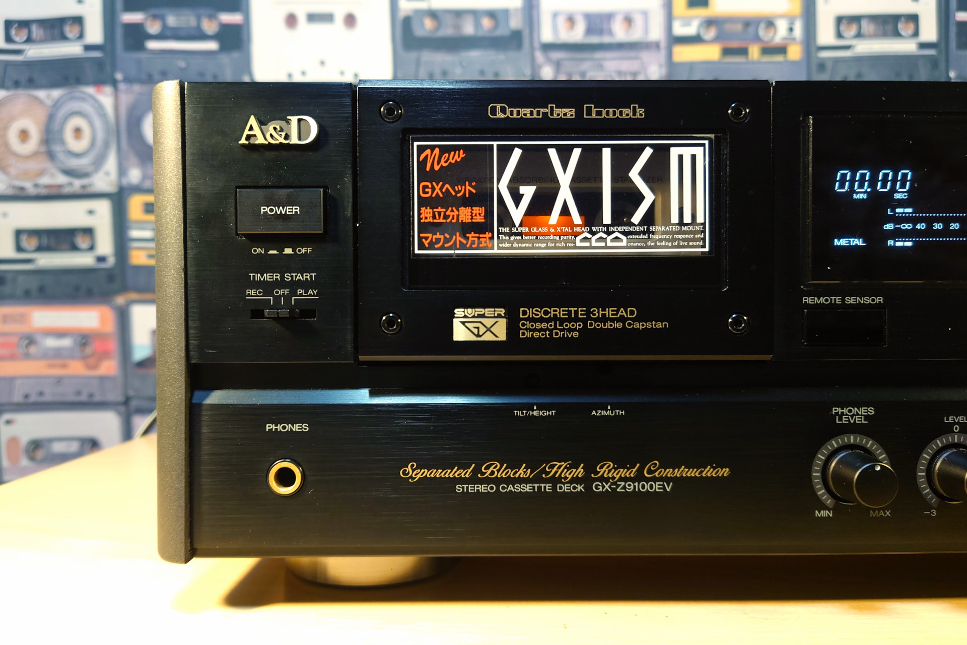 A&D GX-Z9100EV◇赤井電機が最後に送り出したフラッグシップ