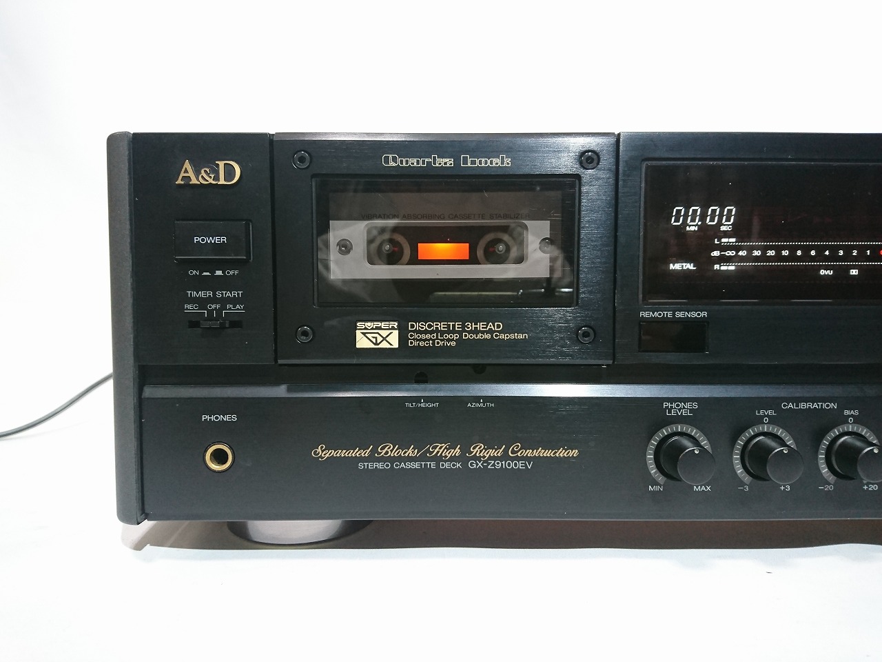 A&D GX-Z9100EV｜カセットデッキのレンタル―2週間から利用可能