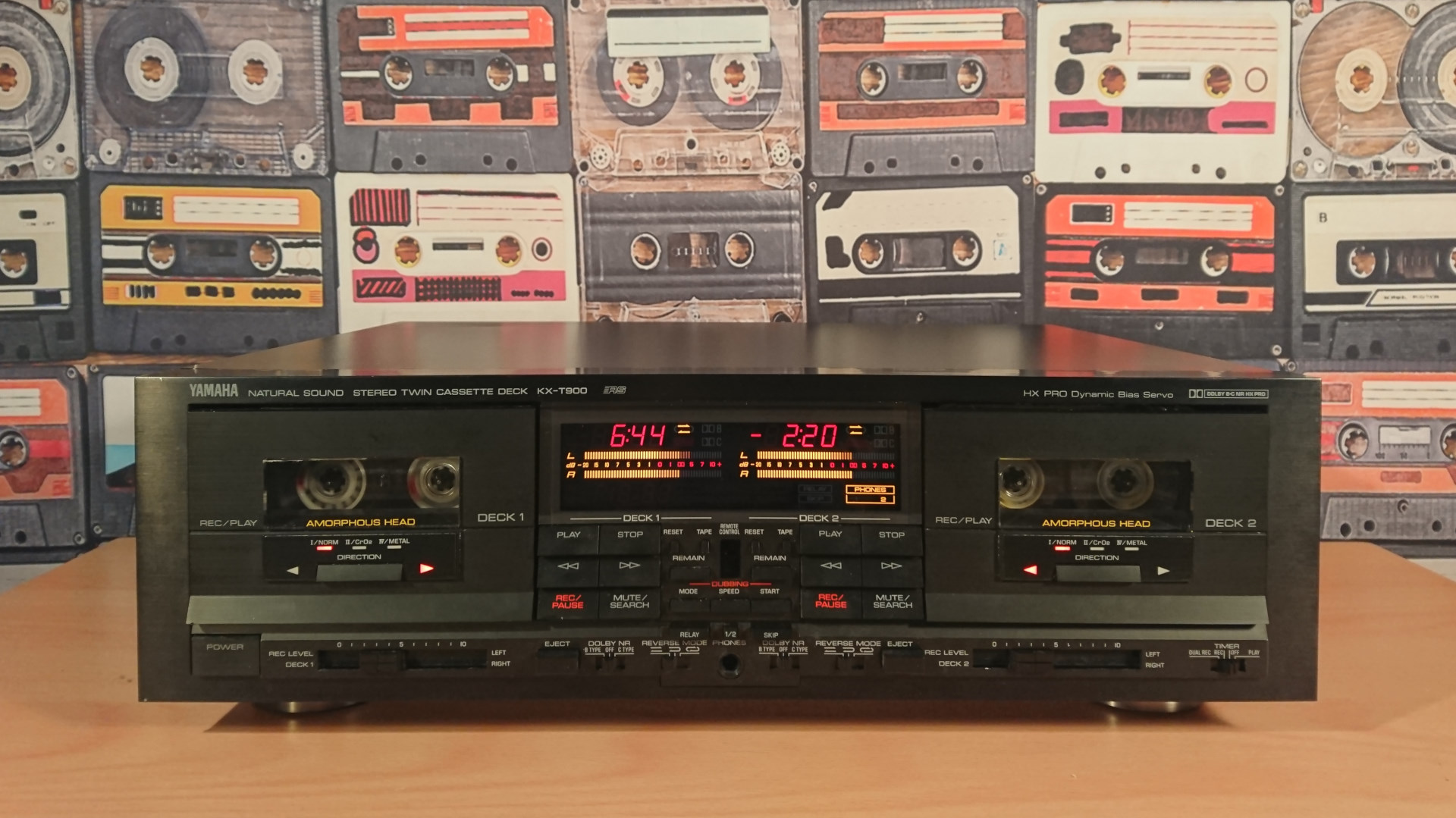 希少・動作品）ヤマハカセットデッキKX-W500 ダブルリバースカセット