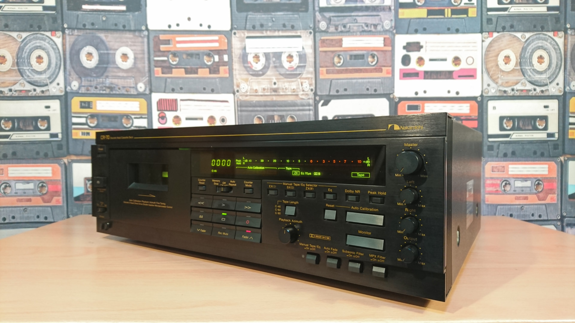 Nakamichi CR-70 外観・内部を実機の画像で紹介 | スーパーカセッ