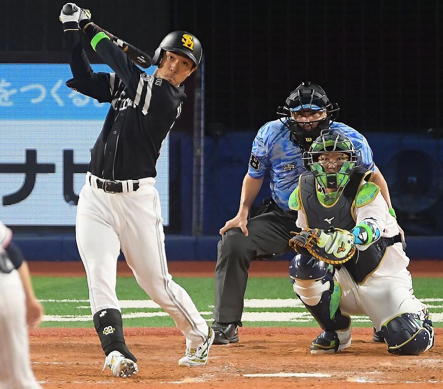 やっぱりあなたはレフト方向」 ソフトバンク柳町達、V争い繰り広げる