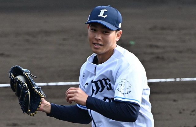 インボイス 西武ライオンズ 22#野田浩輔選手 実使用 ウインド