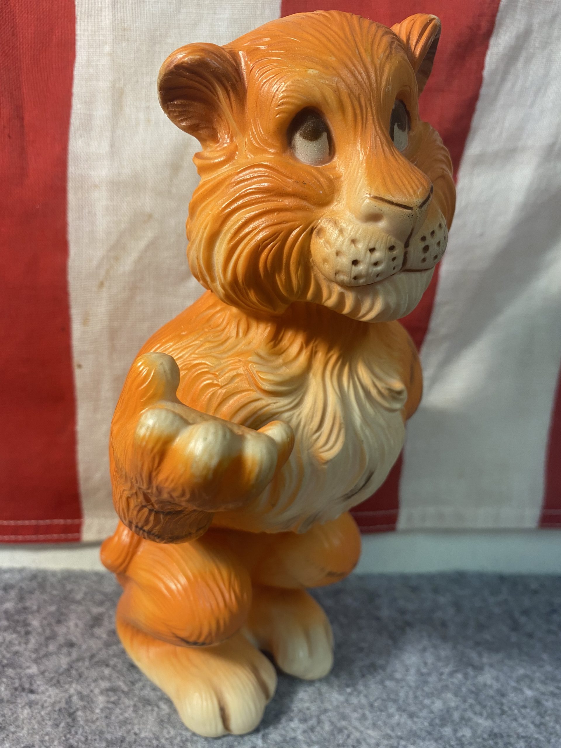 稀少】エッソタイガー貯金箱＆トレイセット(ヴィンテージ) 稀少