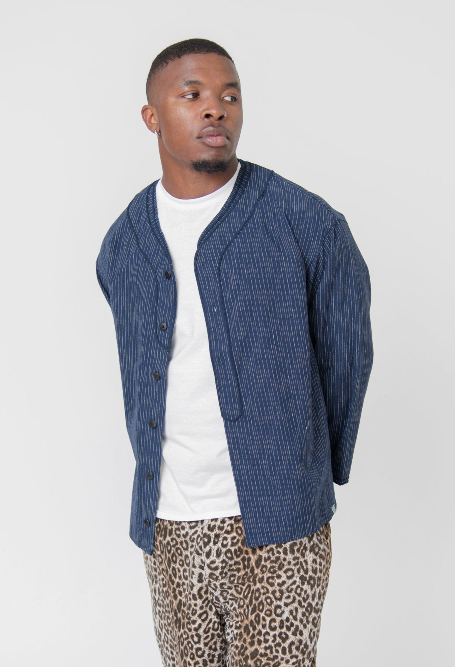 Visvim Santome Dugout Shirt Navy – NOMAD