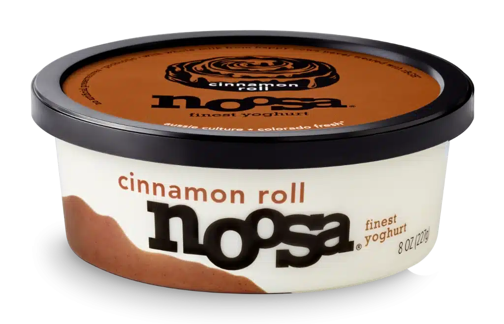 Cinnamon Roll Yogurt 8oz Tub - Noosa Yoghurt