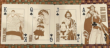 One Piece - Grand Tesoro Gold Stella Show Playing Cards
