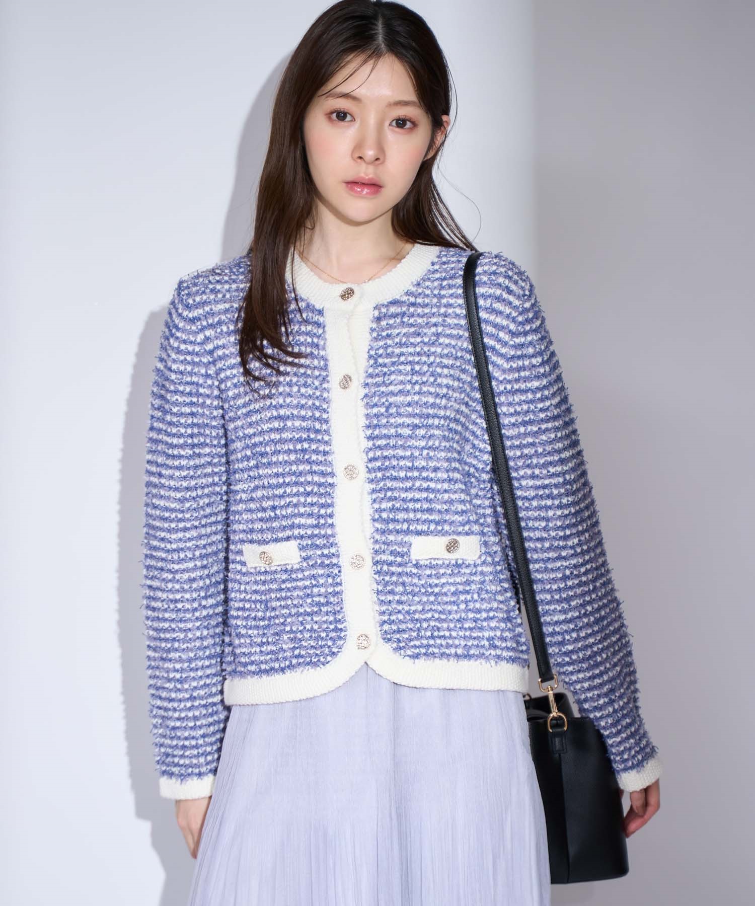 ツイードニットカーディガン | カーディガン | NOELA OFFICIAL WEB STORE