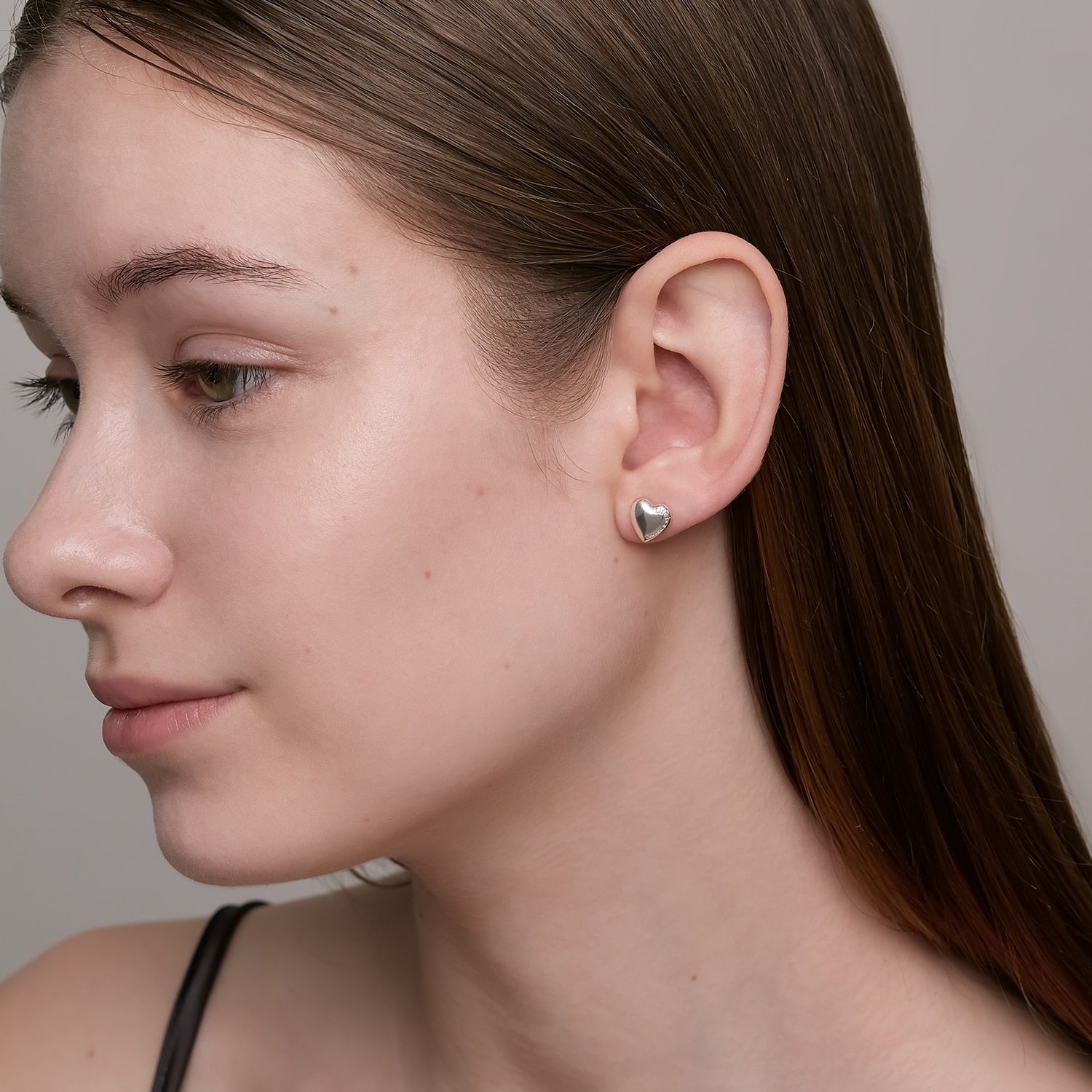 シルバーハートピアス（片耳用）｜ピアス｜ノジェス 公式オンラインストア