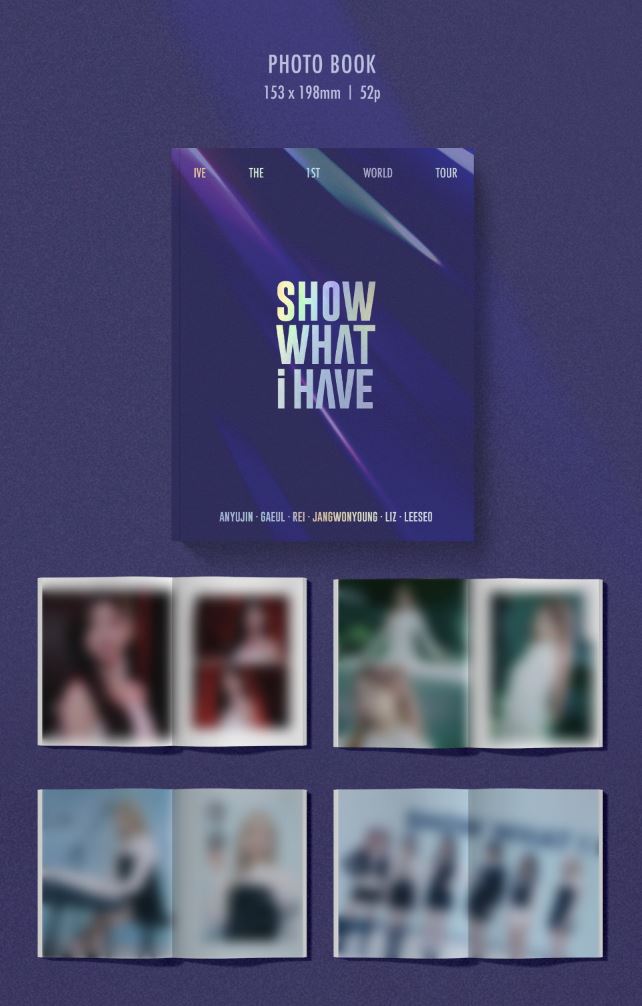 IVE - THE 1ST WORLD TOUR 'SHOW WHAT I HAVE' (DVD/ BLU-RAY/ KIT) + Star