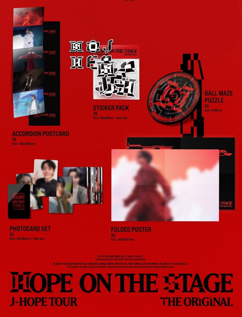 J-HOPE (BTS) - J-HOPE TOUR 'HOPE ON THE STAGE' THE ORIGINAL