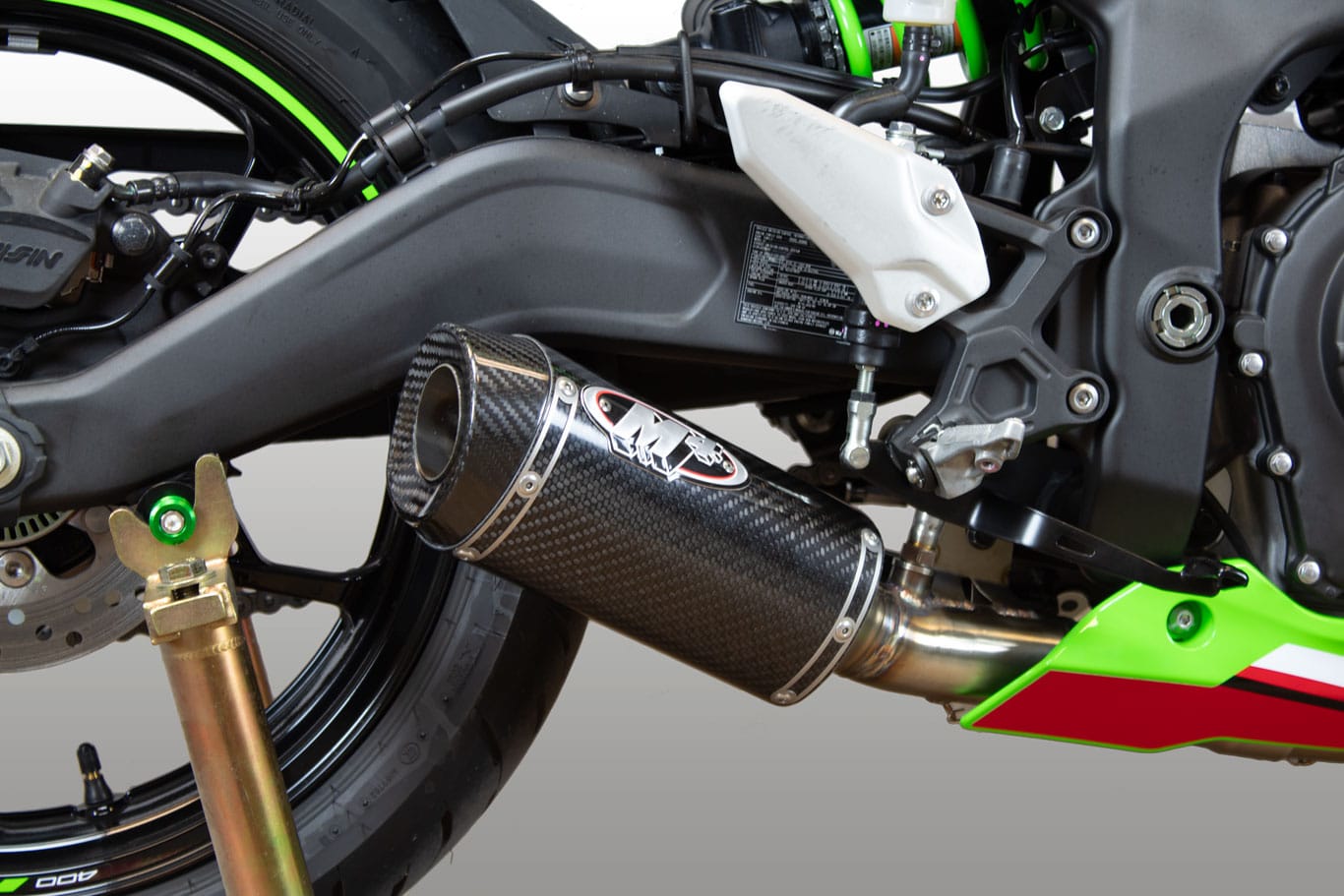 M4 Exhaust Full System Carbon Canister - Kawasaki ZX4RR