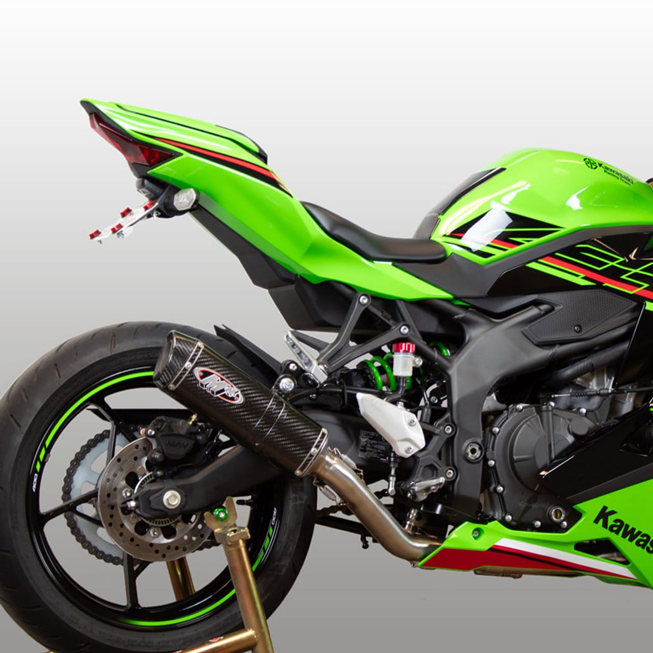 M4 Exhaust Full System Carbon Canister - Kawasaki ZX4RR