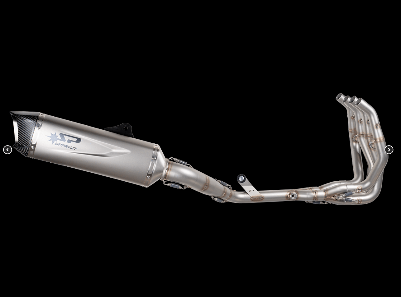 Spark Force EVO Full Exhaust System Titanium Muffler - Kawasaki