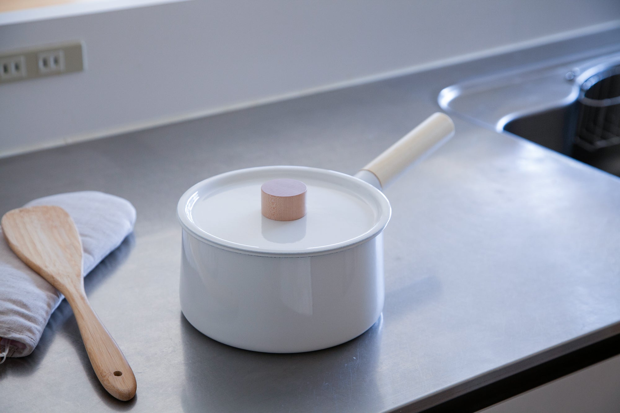 IH対応・琺瑯製】 kaico 片手鍋 ｜のレン神楽坂【公式通販】発酵