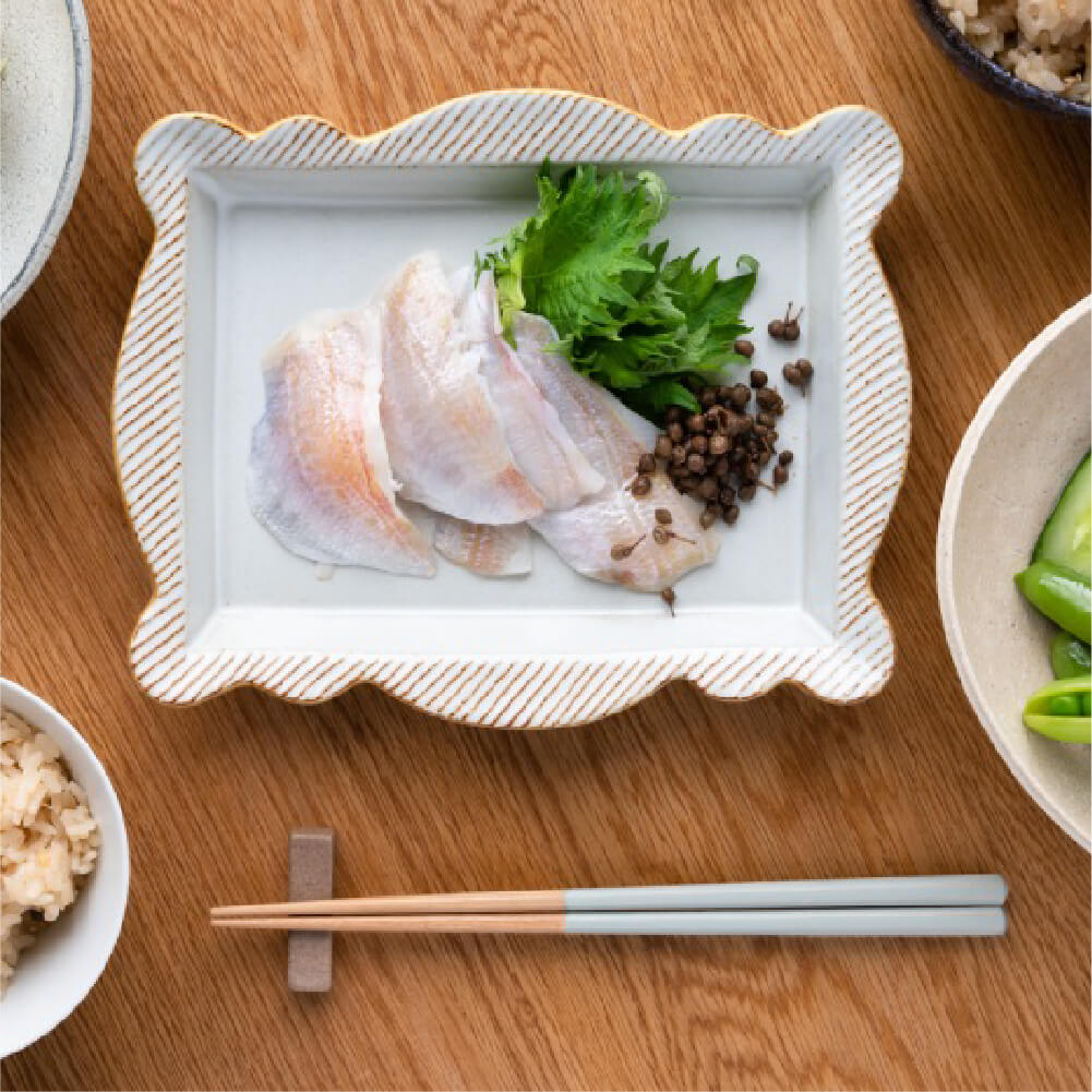 産地の色を食卓へ】 HASHIKURA SEASON01 八角箸セット 6種 ｜のレン