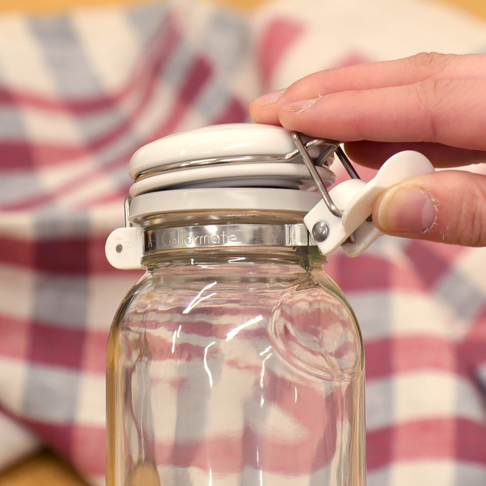 風味を長く保つ密閉保存容器】【冷蔵庫に揃えて置けるサイズ感】セラー