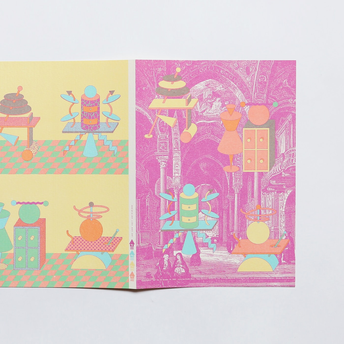 竹尾広告集 Typographics TEE グリーティングカード、レターヘッド