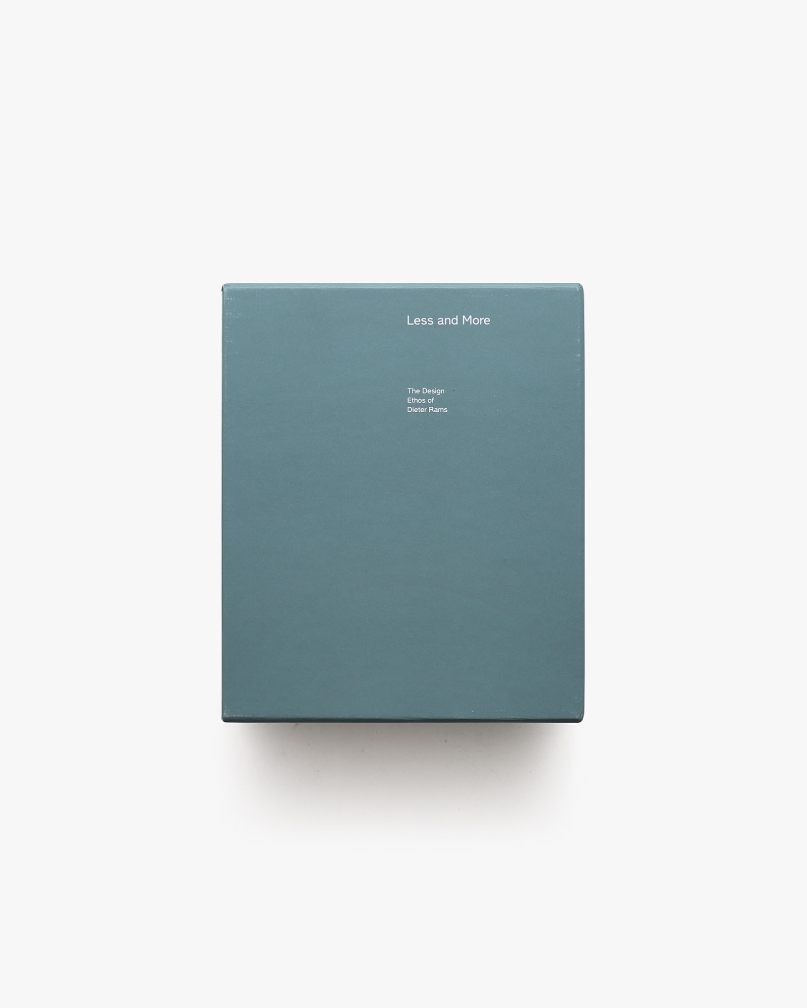 Less and More: The Design Ethos of Dieter Rams | nostos books