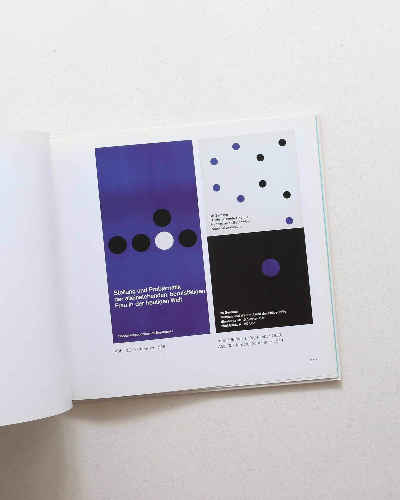 Otl Aicher: 328 Plakate fur die Ulmer Volkshochschule | nostos