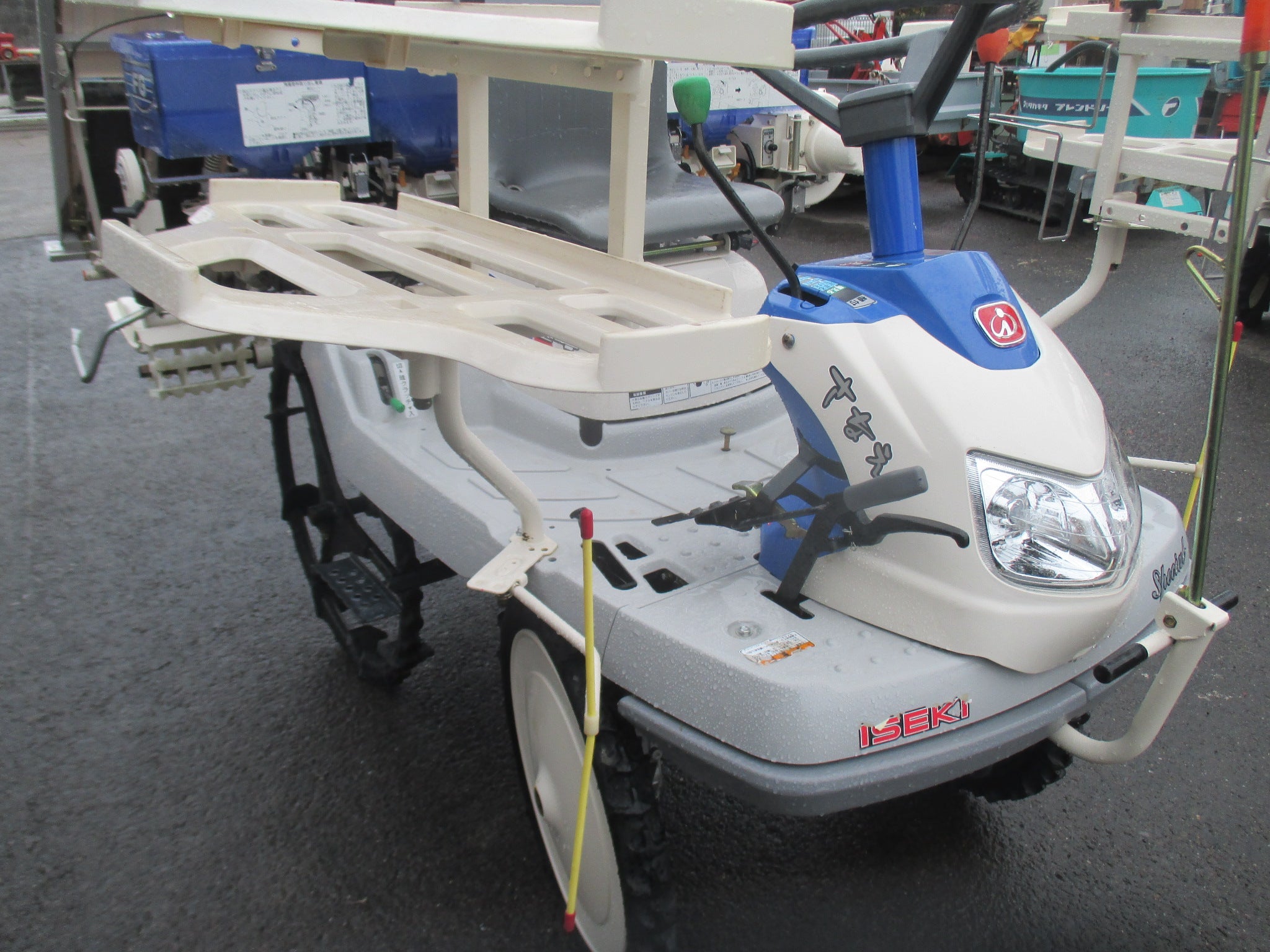 イセキ 中古 田植機 PQZ4-DULF – 農キング