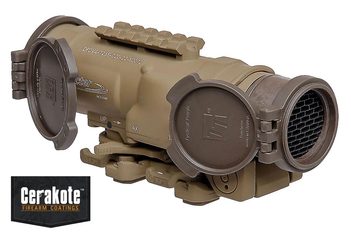 SpecterDR 1x-4x Cerakote FDE | ELCAN | ノーベルアームズ ｜NOVEL ARMS