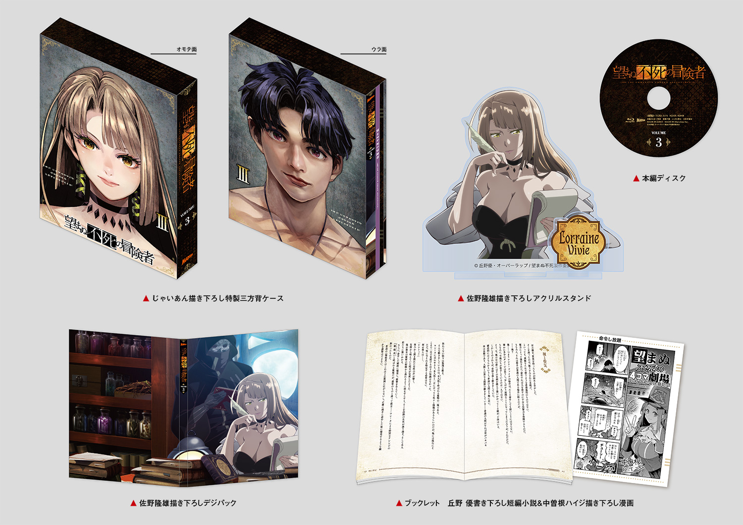 Blu-ray＆DVD -TVアニメ「望まぬ不死の冒険者」公式サイト-