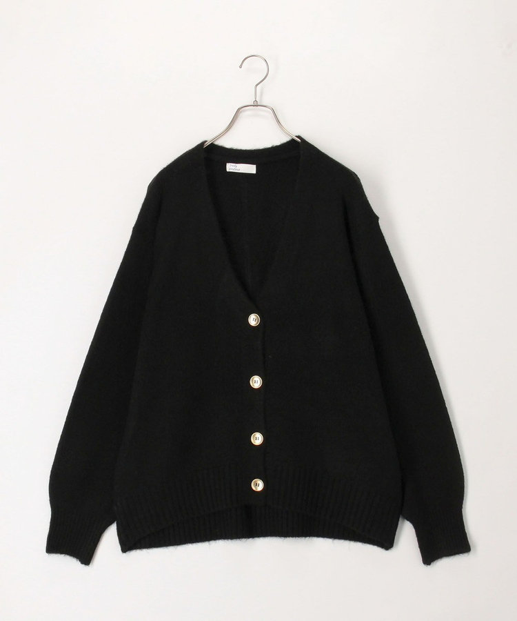 新色追加】ヤクライクVネックワイドカーディガン（5-0832-5-22-040