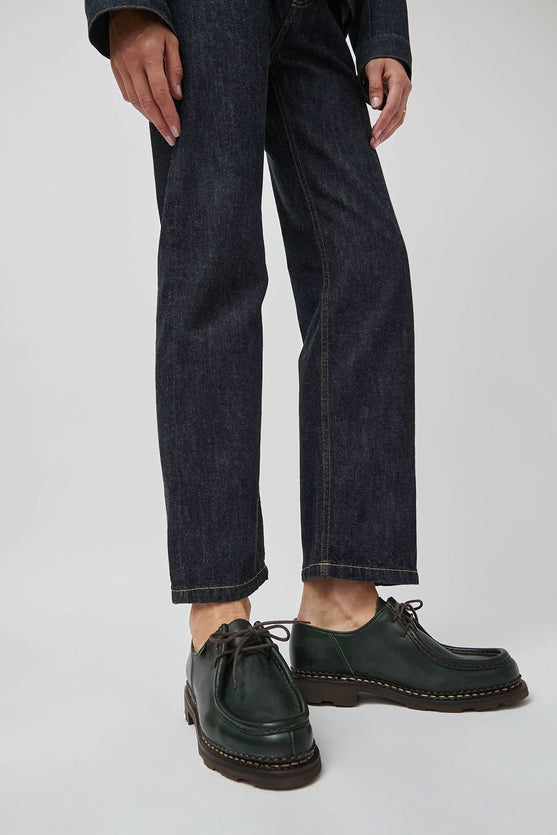 Paraboot Michael Shoe in Lisse Vert – No.6 Store