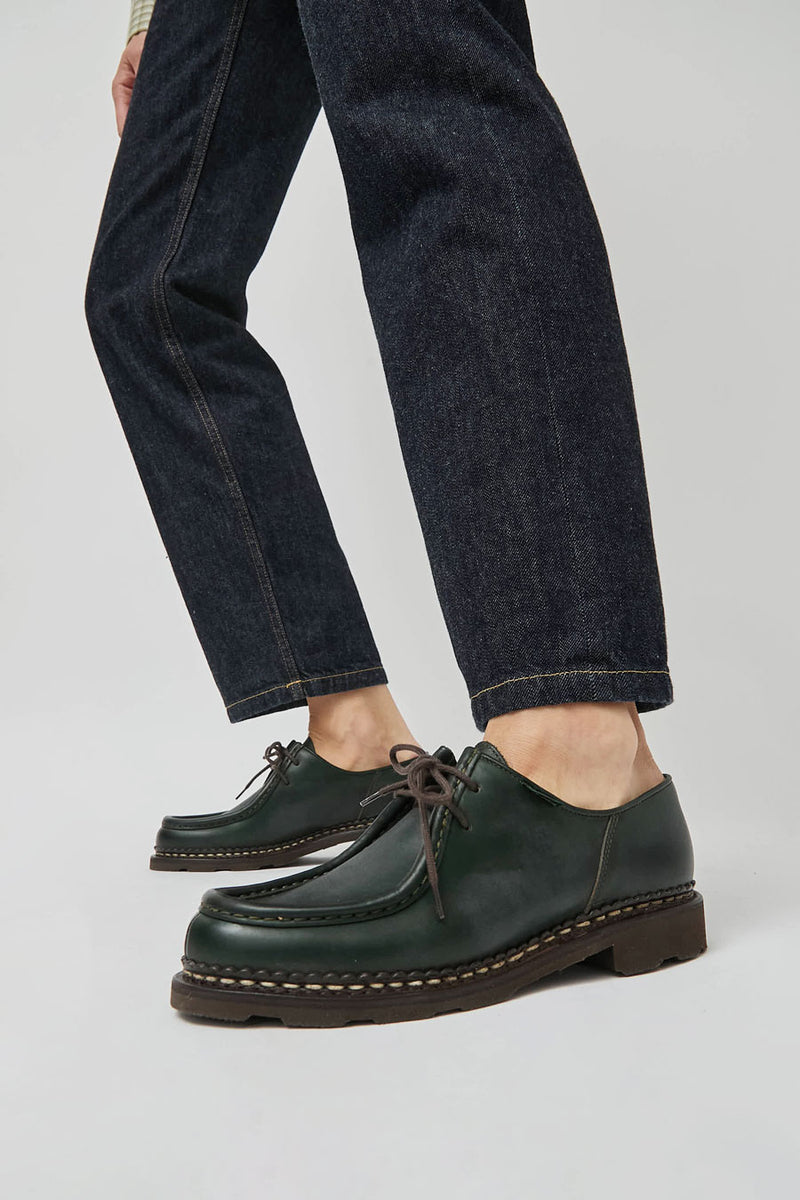 Paraboot Michael Shoe in Lisse Vert – No.6 Store