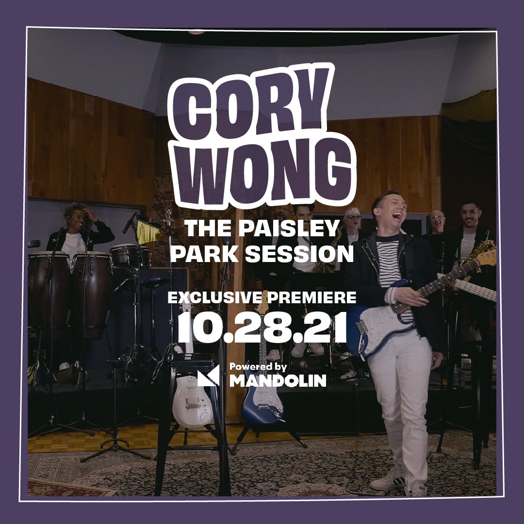 コーリー・ウォンがペイズリー・パークで録音した