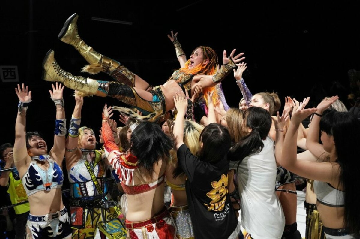 WWE挑戦のジュリア「マリーゴールドに来て本当によかった」“感動の