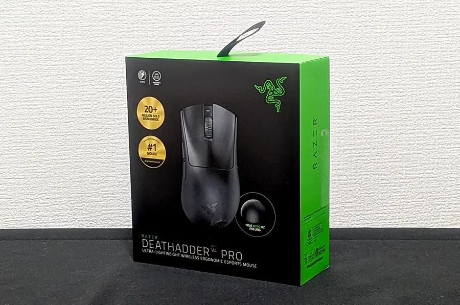 Razer DeathAdder V4 Pro レビュー 超軽量ワイヤレスゲーミングマウス
