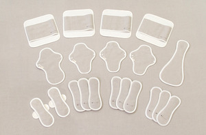 満月セット」 (1クール分/布ナプキン20枚入) 洗剤50g付