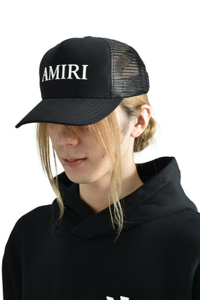 AMIRI アミリ AMIRI CORE LOGO TRUCKER HAT / BLK - NUBIAN ヌビアン