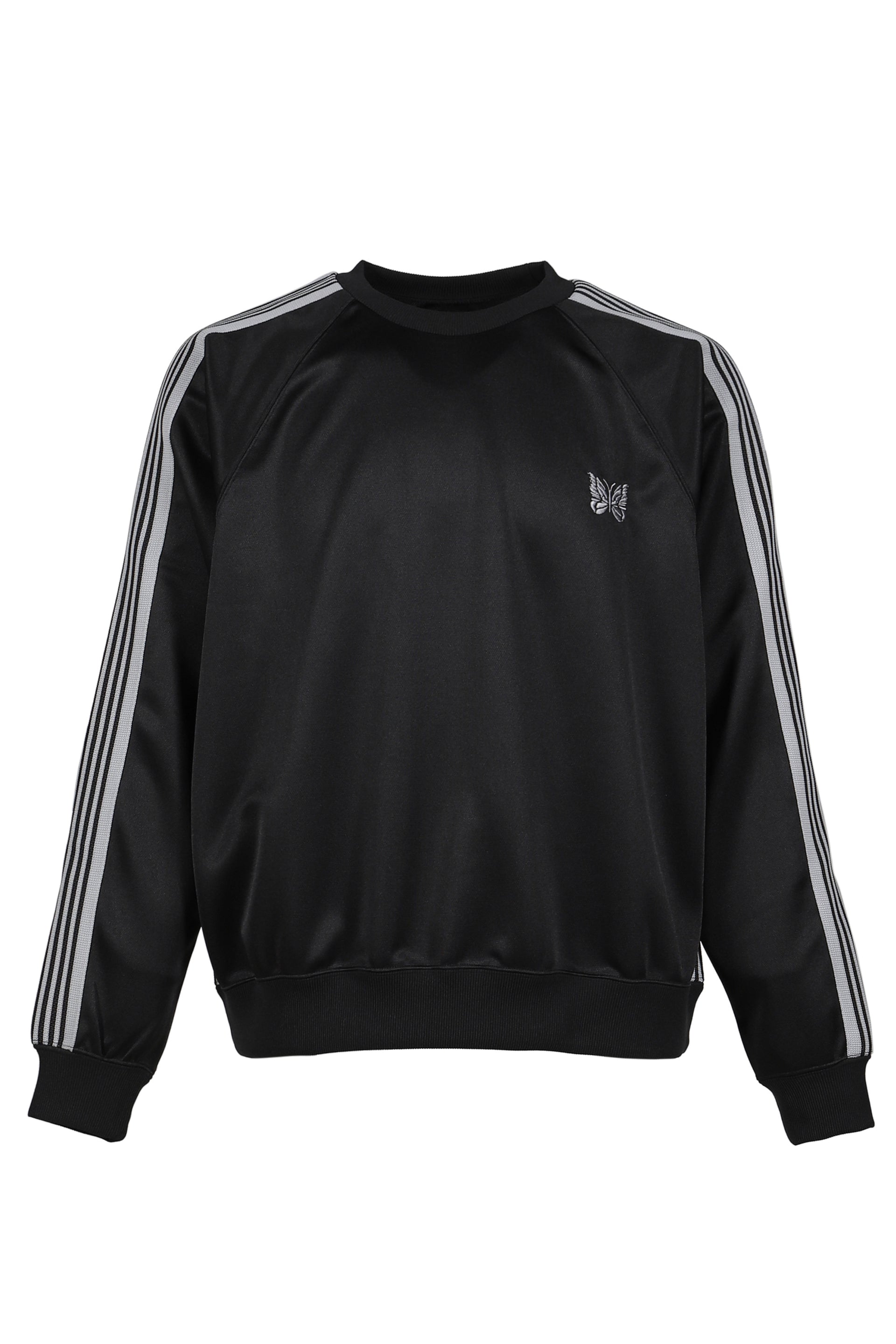 Needles ニードルス SS26 TRACK CREW NECK SHIRT - POLY SMOOTH / CHA