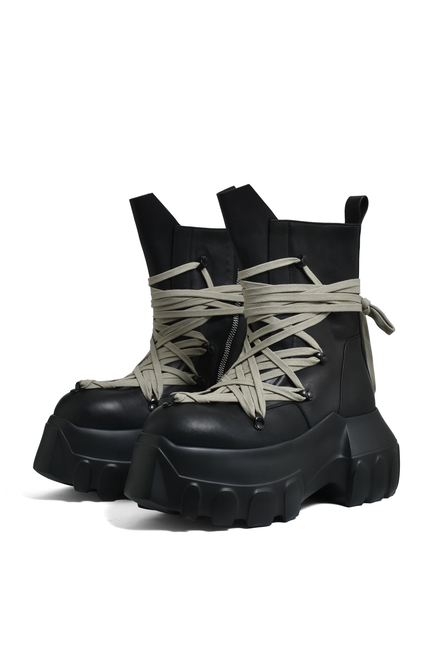 Rick Owens リックオウエンス SS26 MEGALACE MEGA TRACOR / BLACK