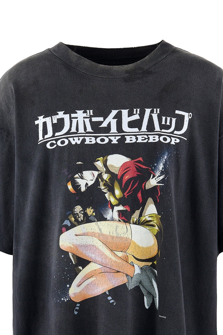 SAINT Mxxxxxx × COWBOY BEBOP SS25 CB_SS TEE/COWBOY BEBOP / BLK