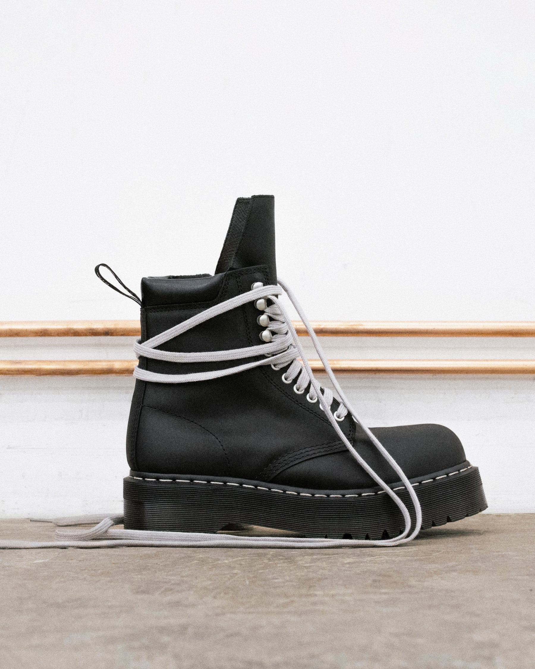 Rick Owens x Dr. Martens FW25 launches Thursday, October 16th